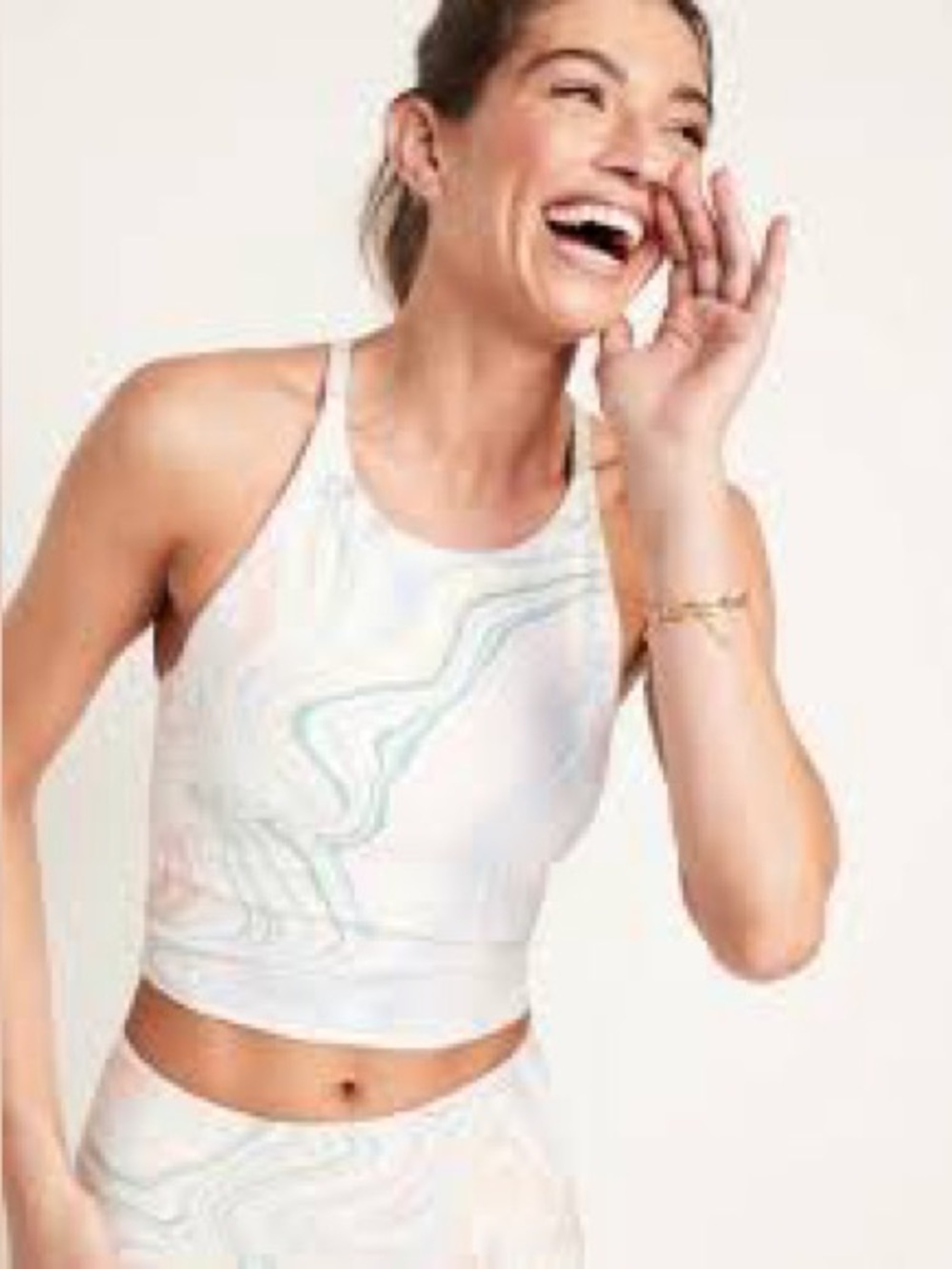 Old navy active children’s swirl pop power soft activewear